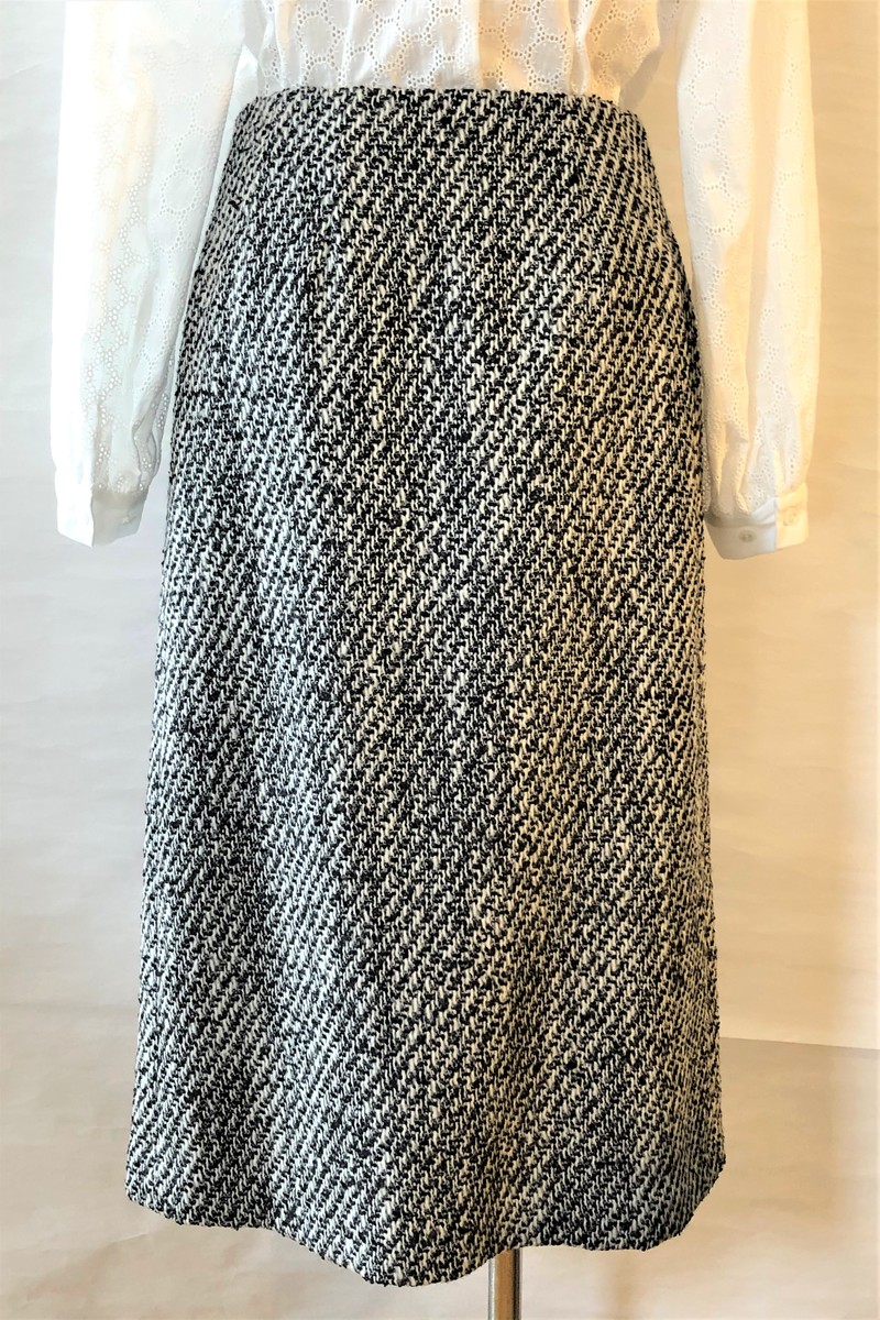 ツィードのラップスカート | 神谷デザインスタジオ | ファッション・レディースブランド・婦人服