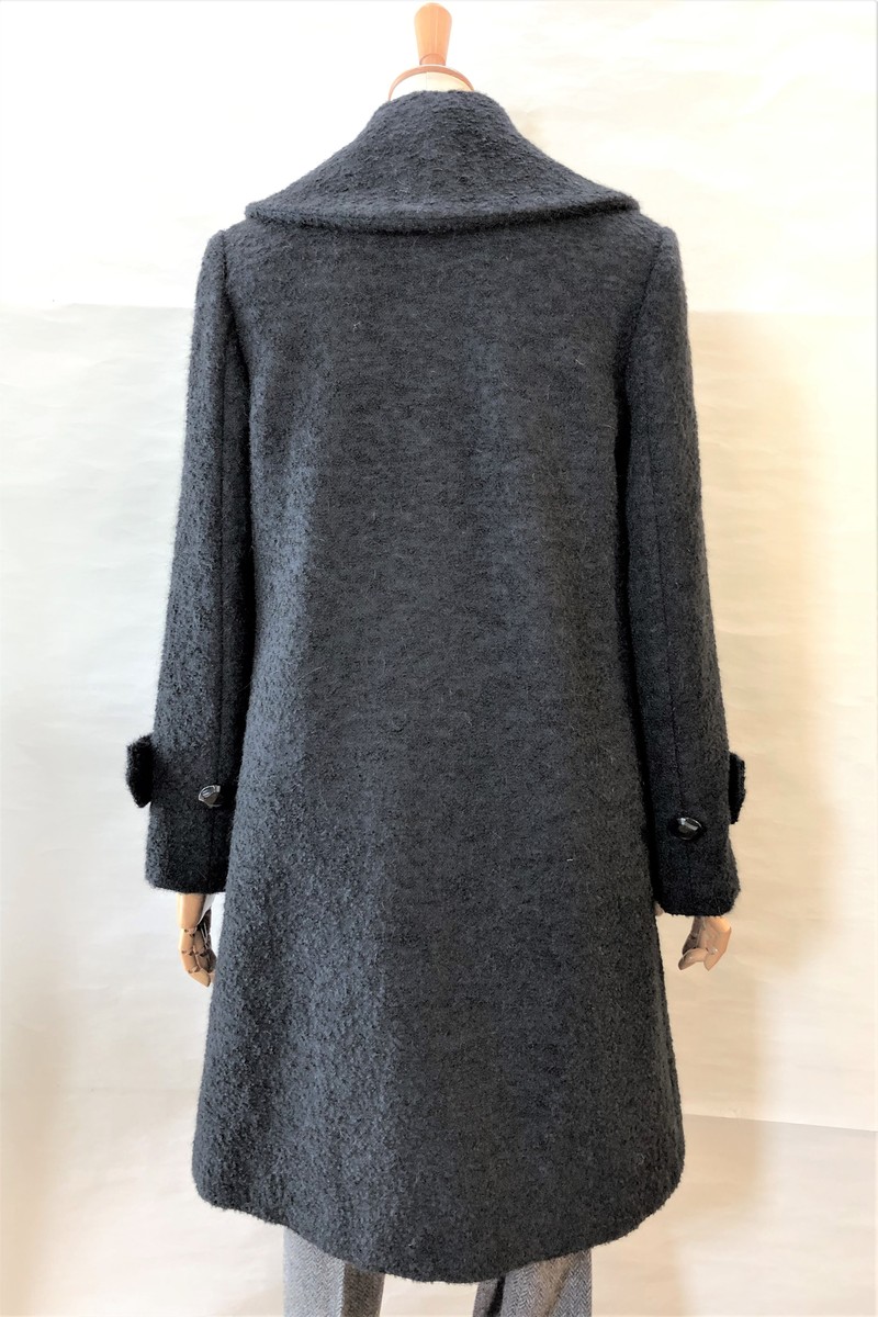 リングツィードのAラインコート | 神谷デザインスタジオ | ファッション・レディースブランド・婦人服