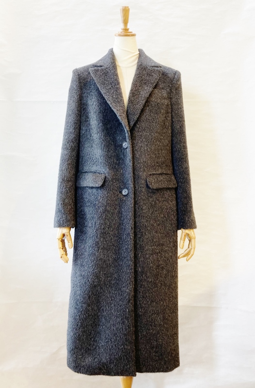 アルパカ混シャギーのコート | 神谷デザインスタジオ | ファッション・レディースブランド・婦人服